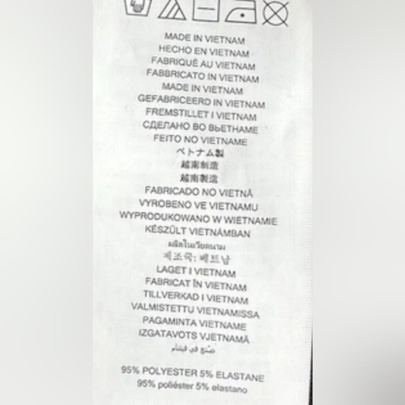 Michael Kors Slick Foil Cold Shoulder Long Sleeve Metallic Liquid Gold Top M - Picture 11 of 11